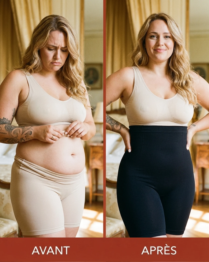 Shorty TailleFit™ | Ventre plat immédiat, silhouette affinée sans effort