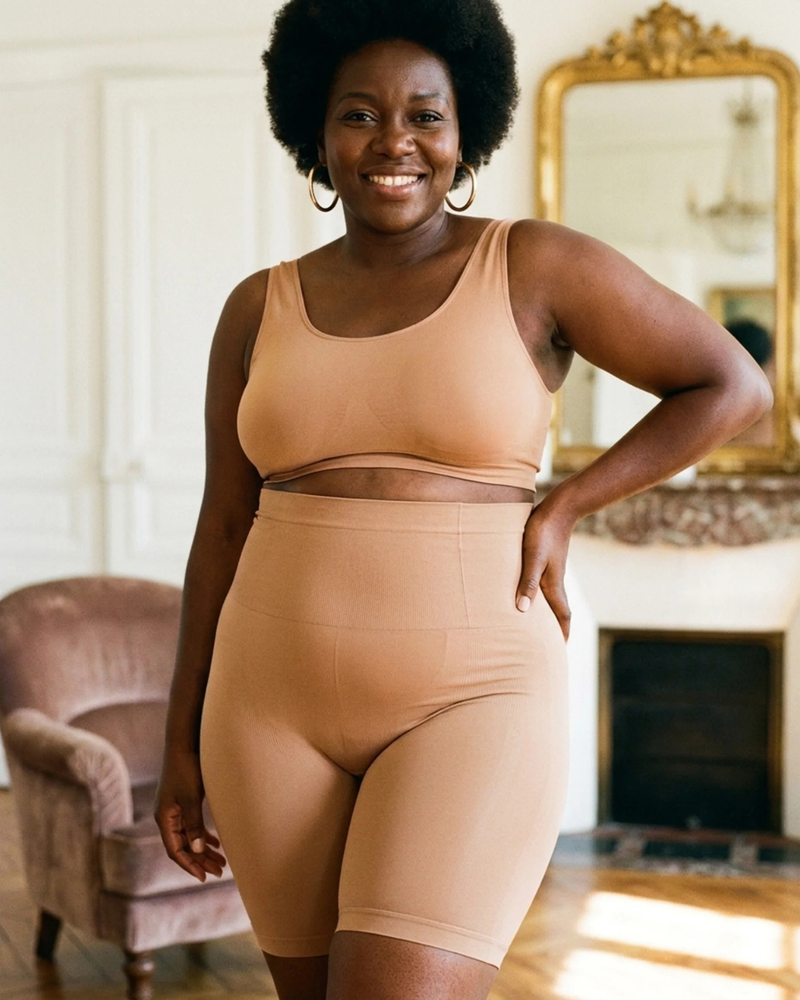 Shorty TailleFit™ | Ventre plat immédiat, silhouette affinée sans effort