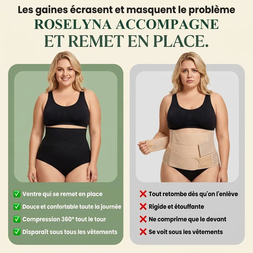 Les gaines écrasent, Roselyna accompagne et remet en place
