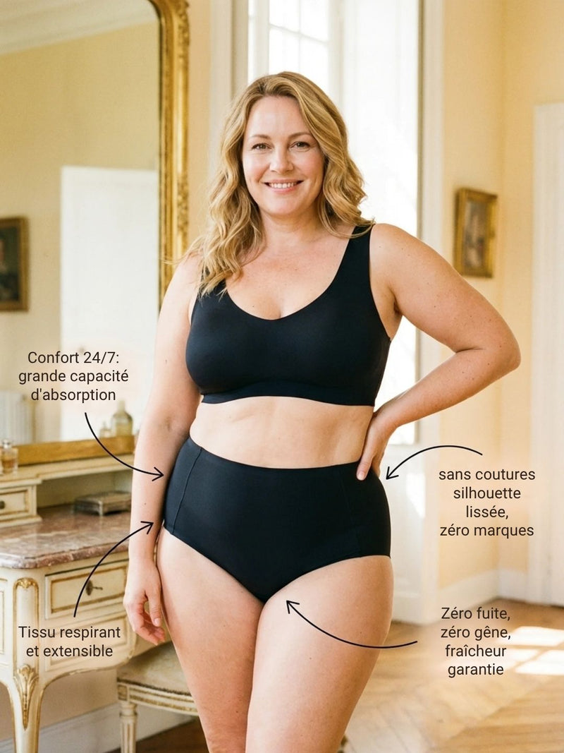 Culotte AbsorbSkin™ | Zéro fuite, zéro gêne, fraîcheur garantie