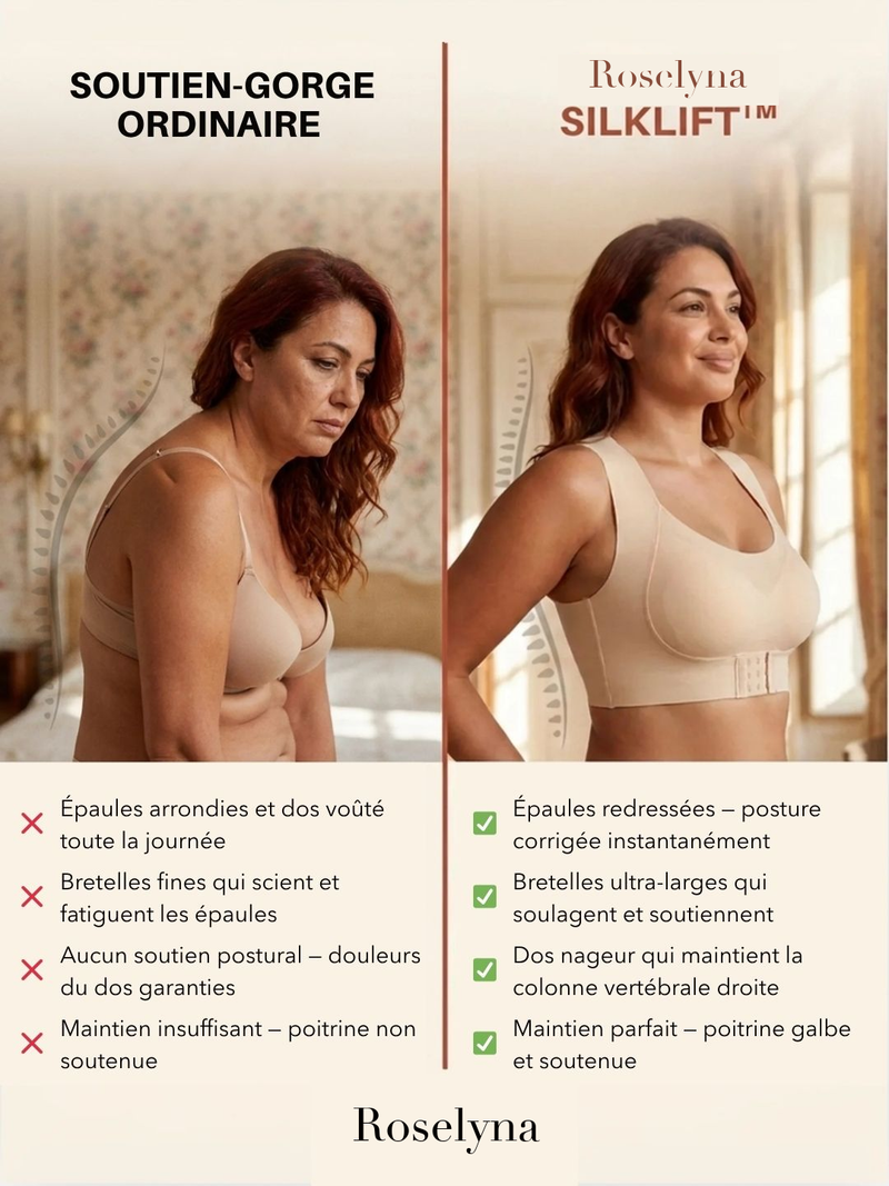 Soutien-gorge SilkLift™ | Maintien sans armature, posture redressée