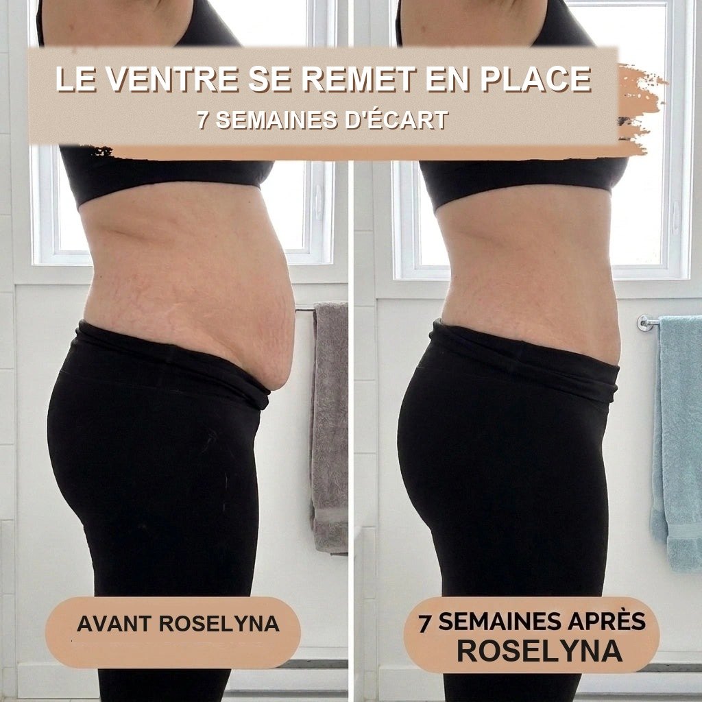 Le ventre se remet en place : sept semaines d'écart